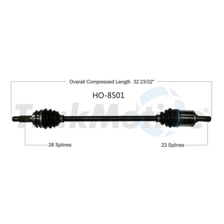 Surtrack Axle Cv Axle Shaft, Ho-8501 HO-8501